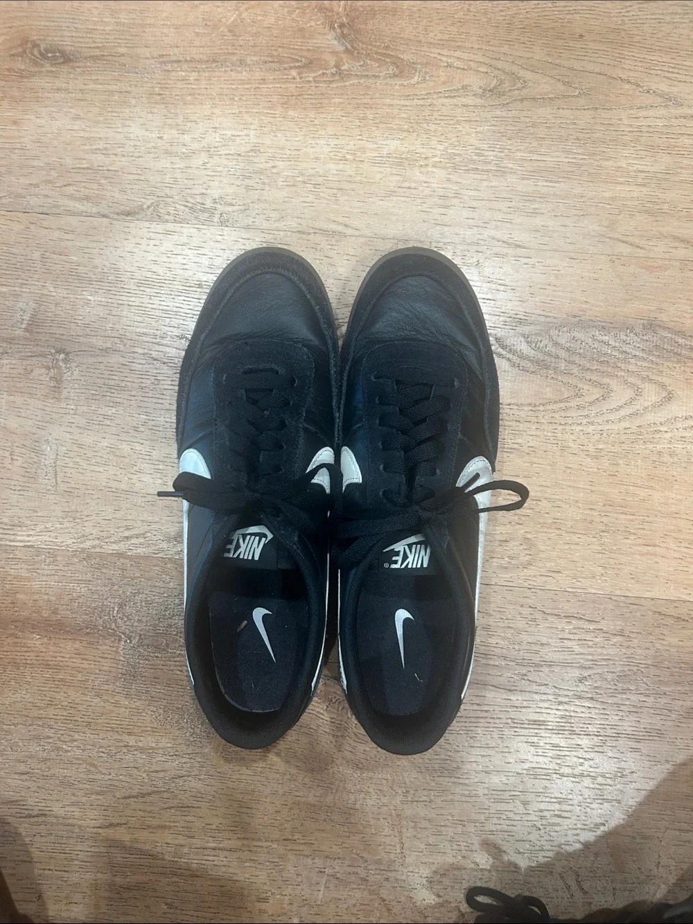 Nike Women’s KillShot Black Casual Sneakers with White Swoosh